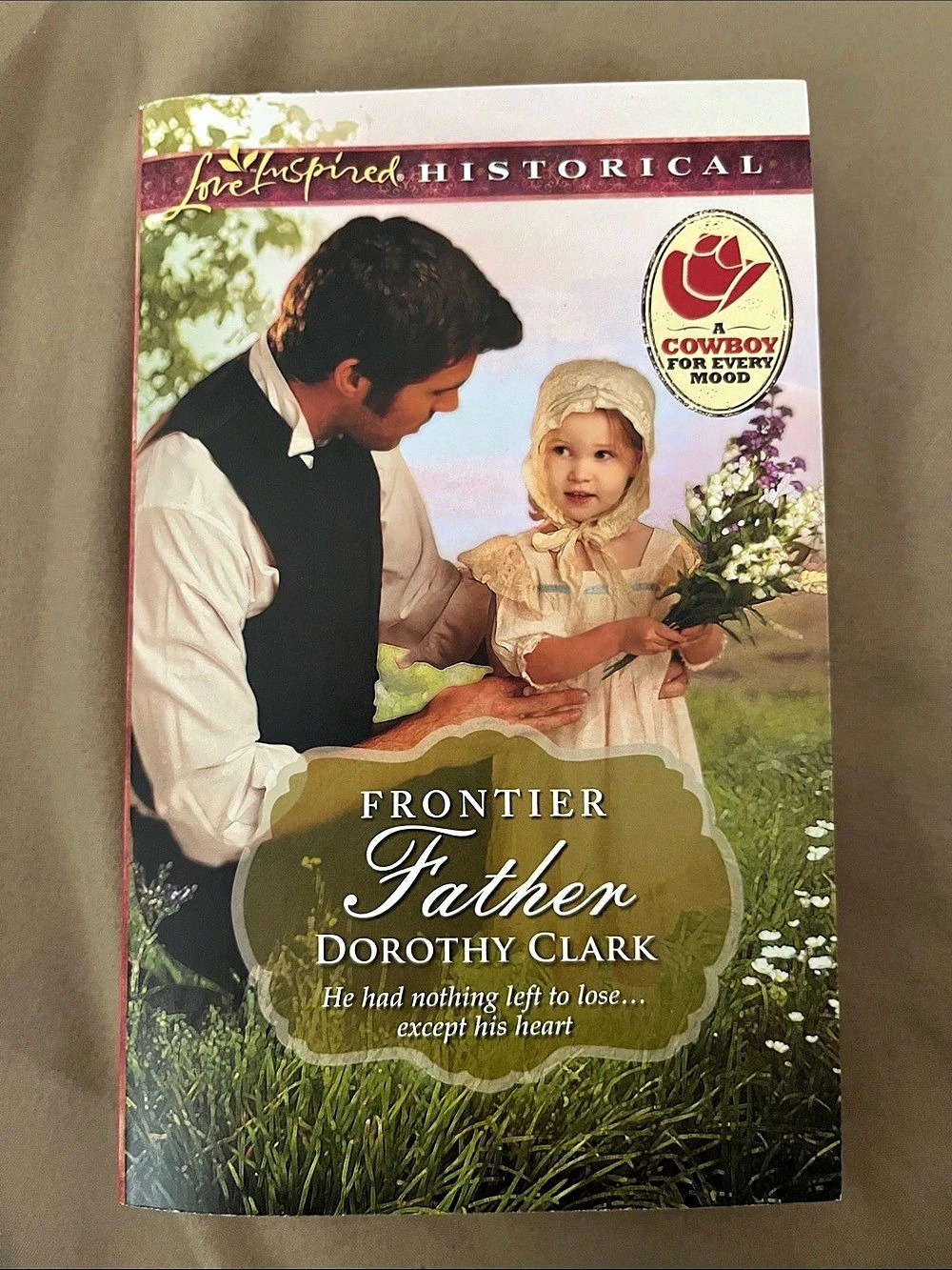 Harlequin Frontier Father by Dorothy Clark Historical Romance Paperback